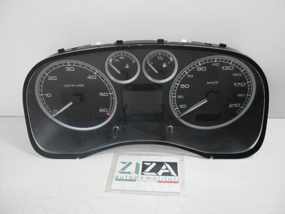 Quadro Strumenti Peugeot 307 RHS 2002 9636708880 E05