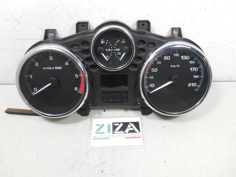 Quadro Strumenti Peugeot 206+ 1.4 HDI 50kw 8HR 2011 9666637080