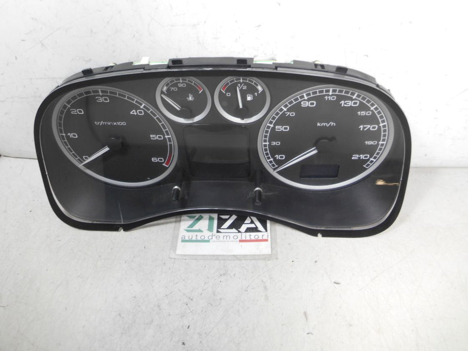 Quadro Strumenti Peugeot 307 2.0 100kw RHR 2004 P9651299680E