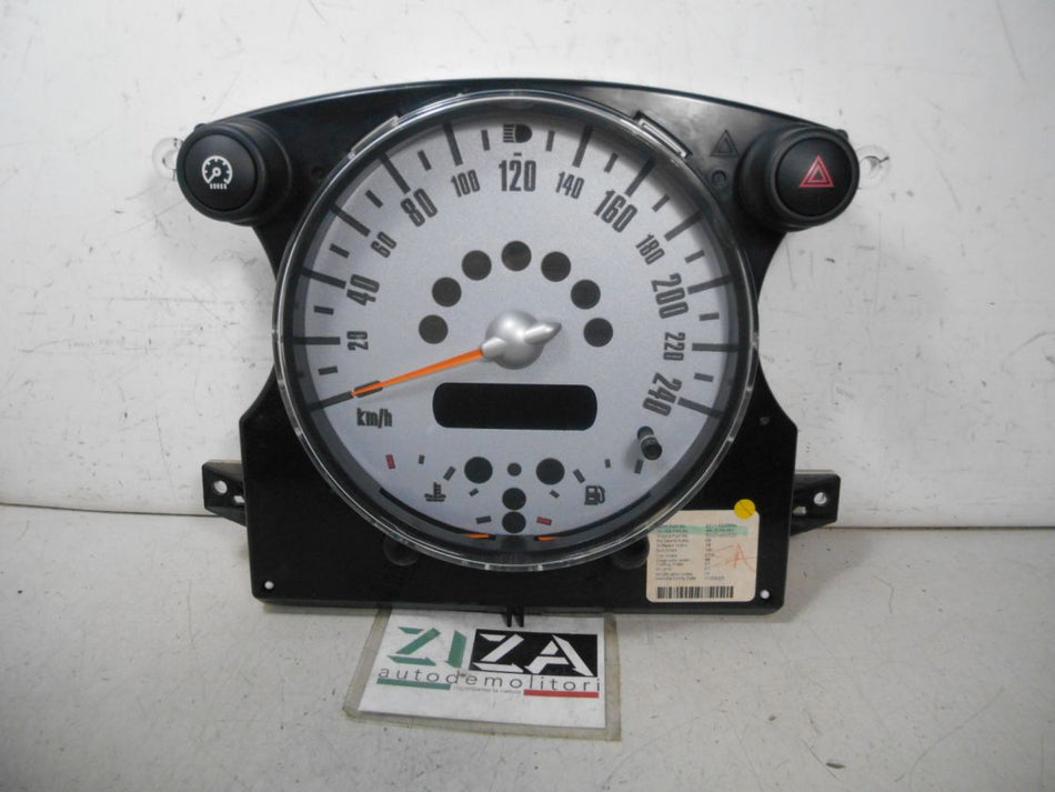 Quadro Strumenti Mini Cooper S R50 1.6 170cv 2003 6211-6928884 RG/21453/020