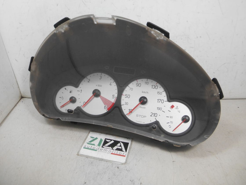 Quadro Strumenti Peugeot 206 1.4 HDI 50kw 8HZ 2006 9659730780