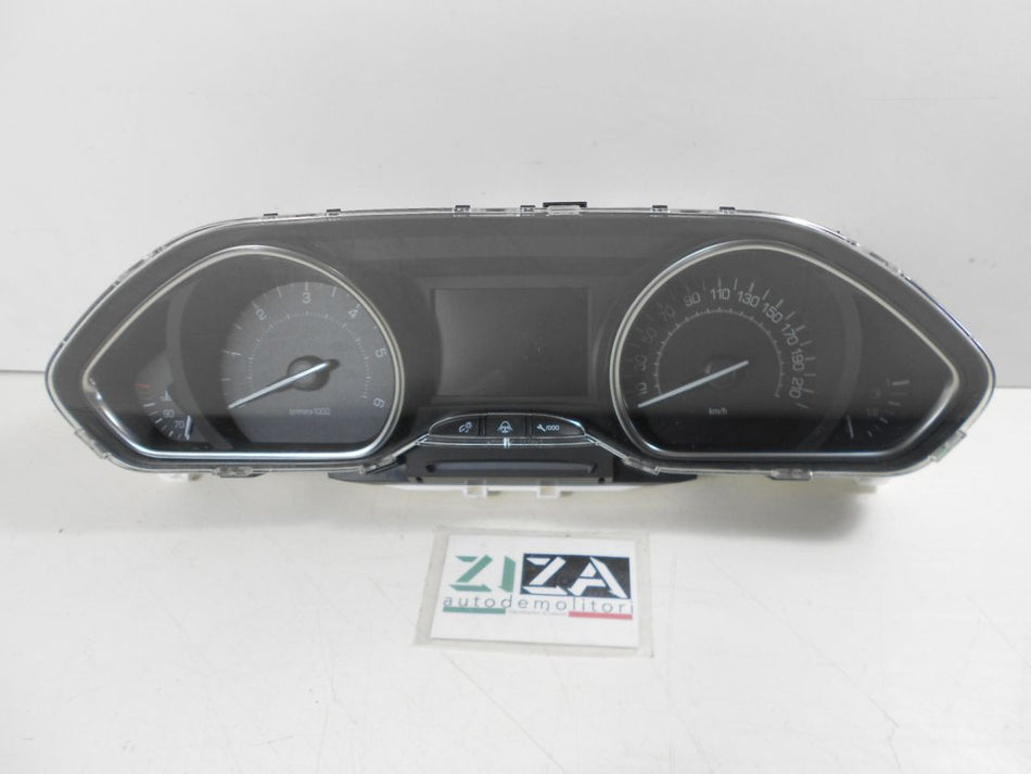 Quadro Strumenti Peugeot 2008 1.6 120cv BH01 2015 9813865680-00 9810204880