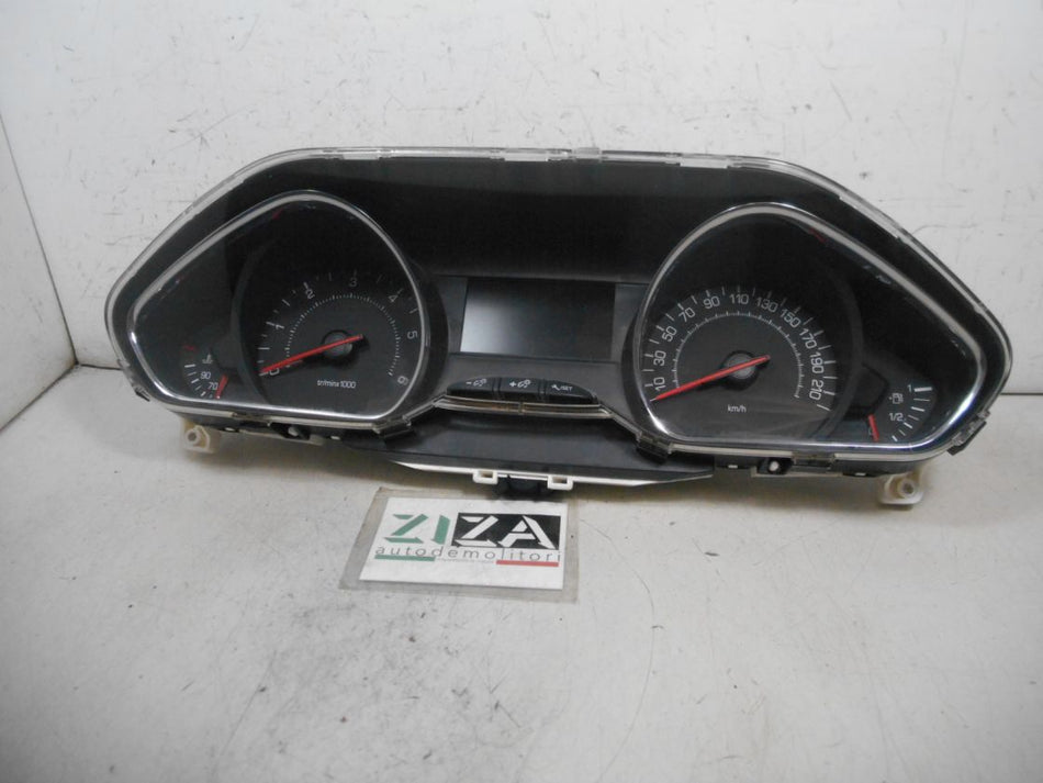 Quadro Strumenti Peugeot 208 1.4 HDI 50kw 68cv 8H01 2014 9801904080