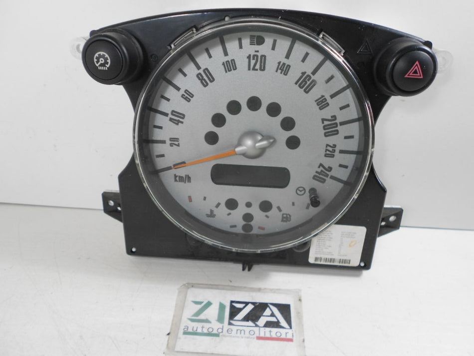 Quadro Strumenti Mini One D R50 1.4 55kw 1ND 2005 6211-6957298 RG/21453/040