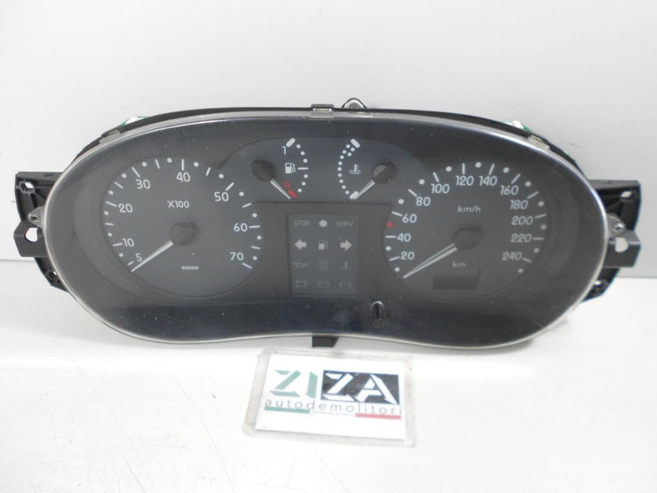 Quadro Strumenti Renault Clio II 1.2 43kw 58cv D7FG7 2000 8200054429