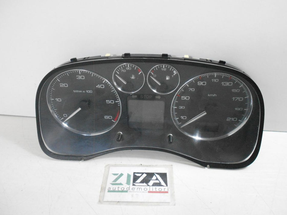 Quadro Strumenti Peugeot 307 SW 2.0 HDi 100kw RHR 2005 9654485280