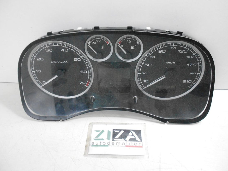 Quadro Strumenti Peugeot 307 1.6 Ben 80kw NFU 2001 9645768480E