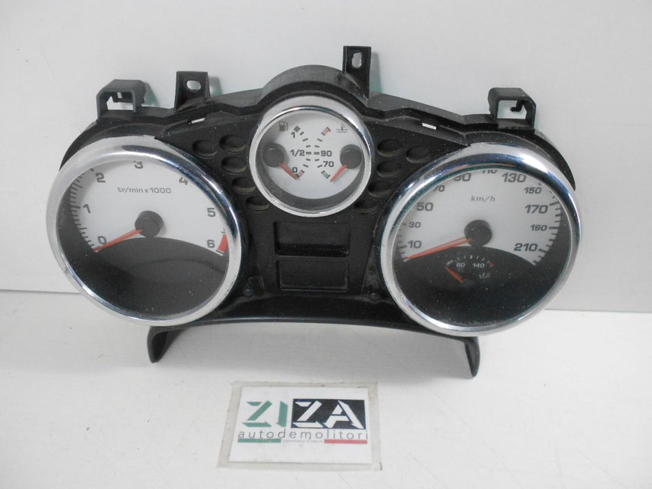 Quadro Strumenti Peugeot 207 1.6 80kw 9HZ 2006 9662904980