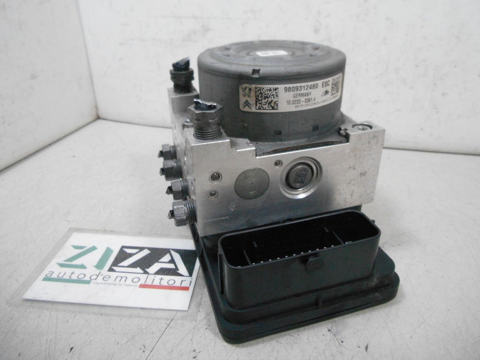 Centralina ABS Peugeot 2008 I 1.2 60kw HM01 2013 9809312480 10.0915-3963.3