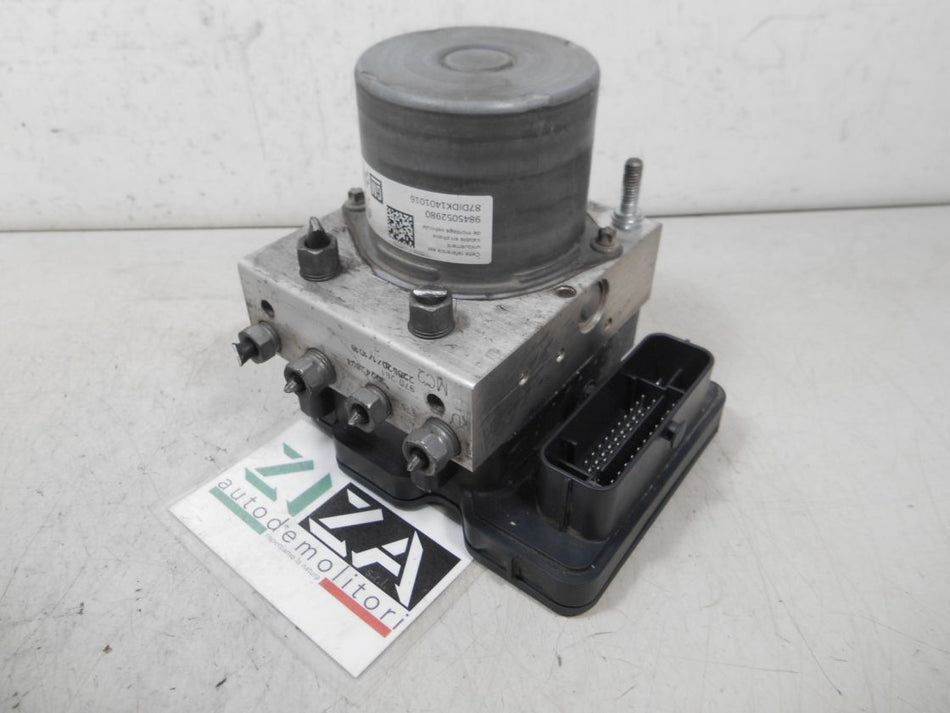 Centralina ABS Crossland 1.5 81kw 2022 9845052980 0265957058 0265295150