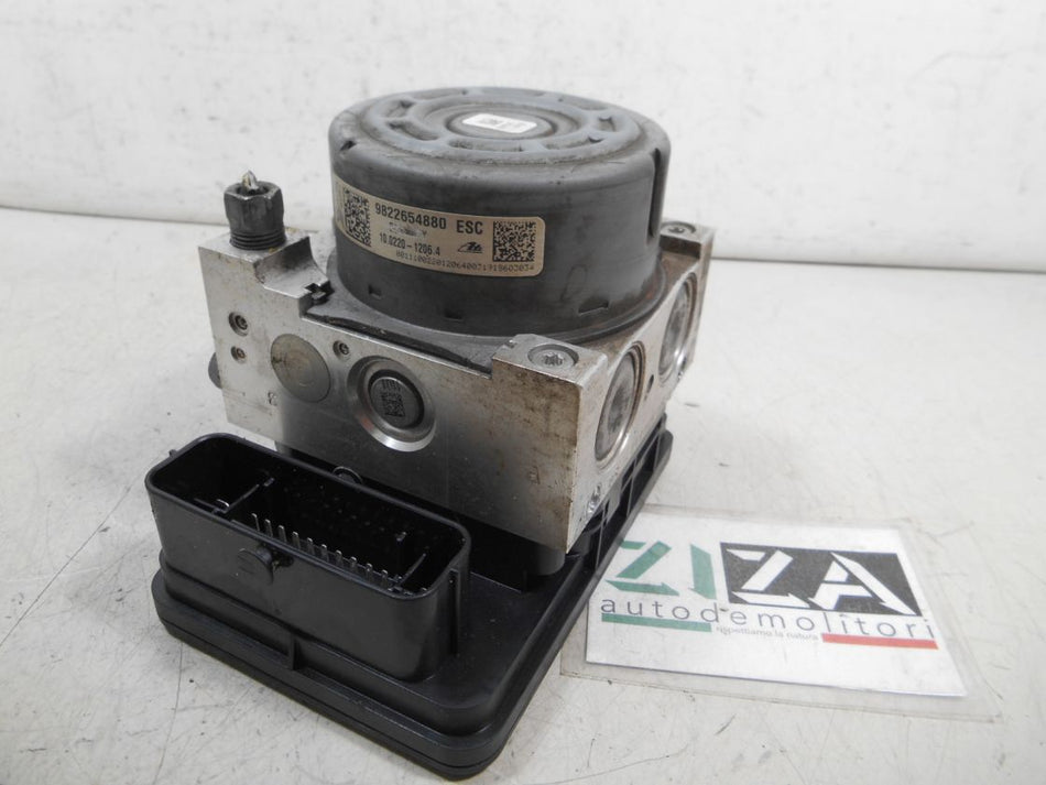 Centralina ABS Peugeot 208 I YH01 2019 9822654880 10.0916-3916.3 10.0220-1206.4