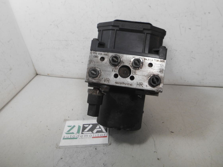 Centralina ABS BMW E39 SW 530D 2001 3451-6758969 0265950002 0265225005