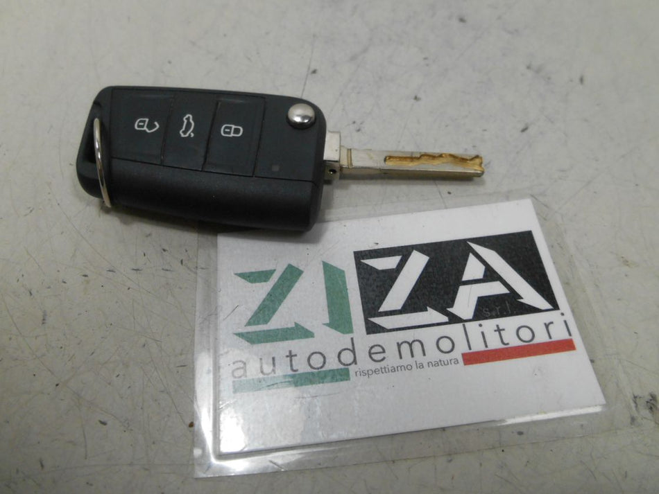 Chiave Skoda Fabia NJ 2018