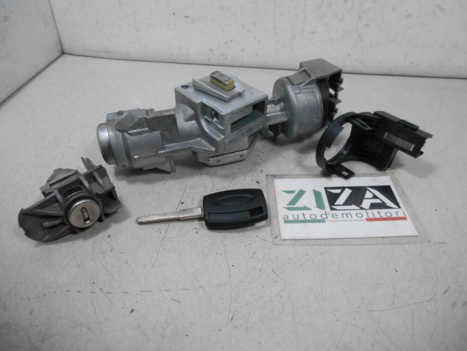 Cilindretto Avviamento + Chiave Ford Focus II 1.6 90cv HHDA 2006 3M51-3F880-AC 2S6T-15607-BC