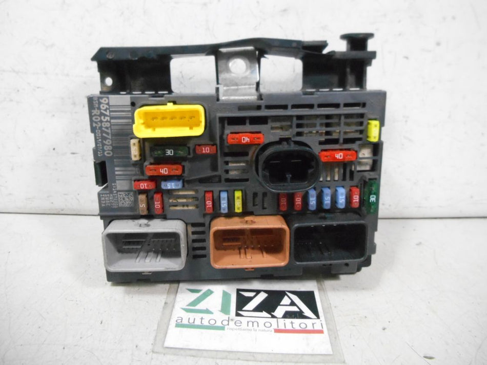 Scatola Fusibili Centralina BSM Citroen C5 II 2.0 140cv RH01 2011 9675877980 INDB