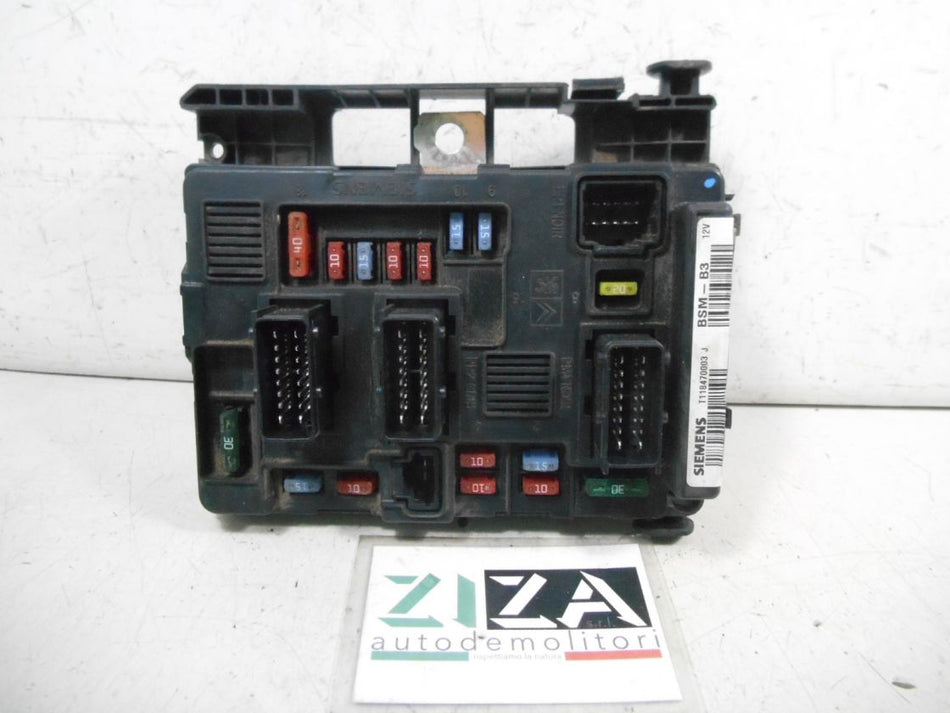 Scatola Fusibili Centralina BSM Citroen C3 I 1.4 54kw KFV 2004 9643498880 T118470003J