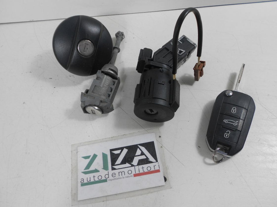 Chiave + Cilindretto + Nottolino Citroen C4 Cactus 2016 9802394680