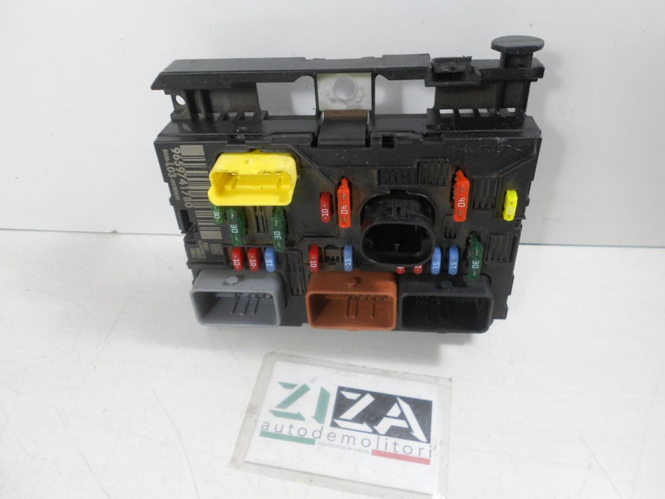 Scatola Fusibili Centralina BSM Citroen C3 I 1.4 HDI 50kw 8HZ 2006 9659741780 INDE