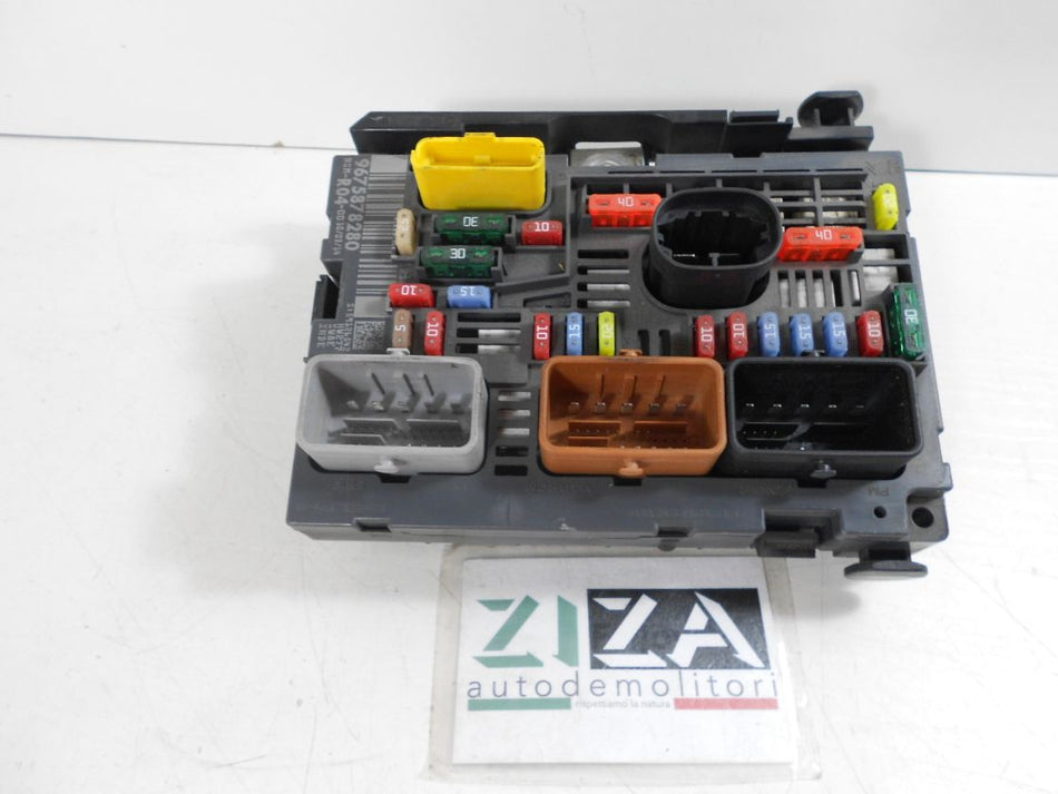 Scatola Fusibili Centralina BSM Peugeot 308 I 9HP 2011 9675878280 HW277 SW8E INDE