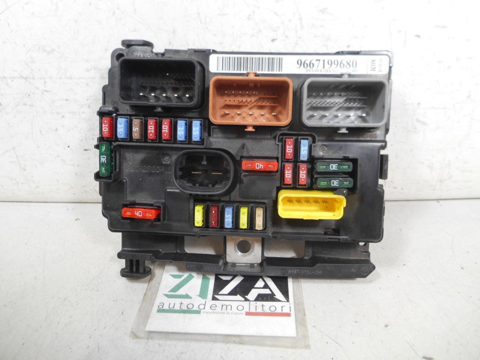 Scatola Fusibili Centralina BSM Citroen C3 Picasso 2013 9667199680