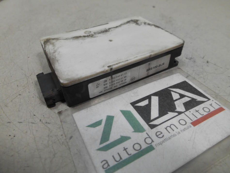 Sensore Radar Distronic Mercedes W221 S320 2009 A0025409117 segni d'uso