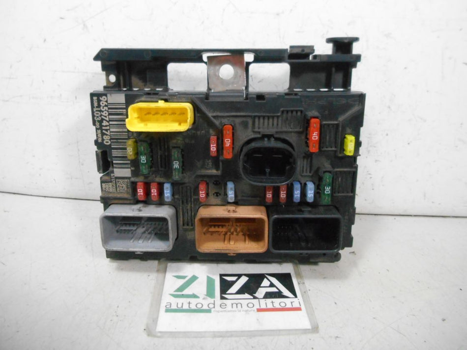 Scatola Fusibili Centralina BSM Citroen C3 I 1.4 HDI 50kw 8HZ 2006 9659741780 INDG