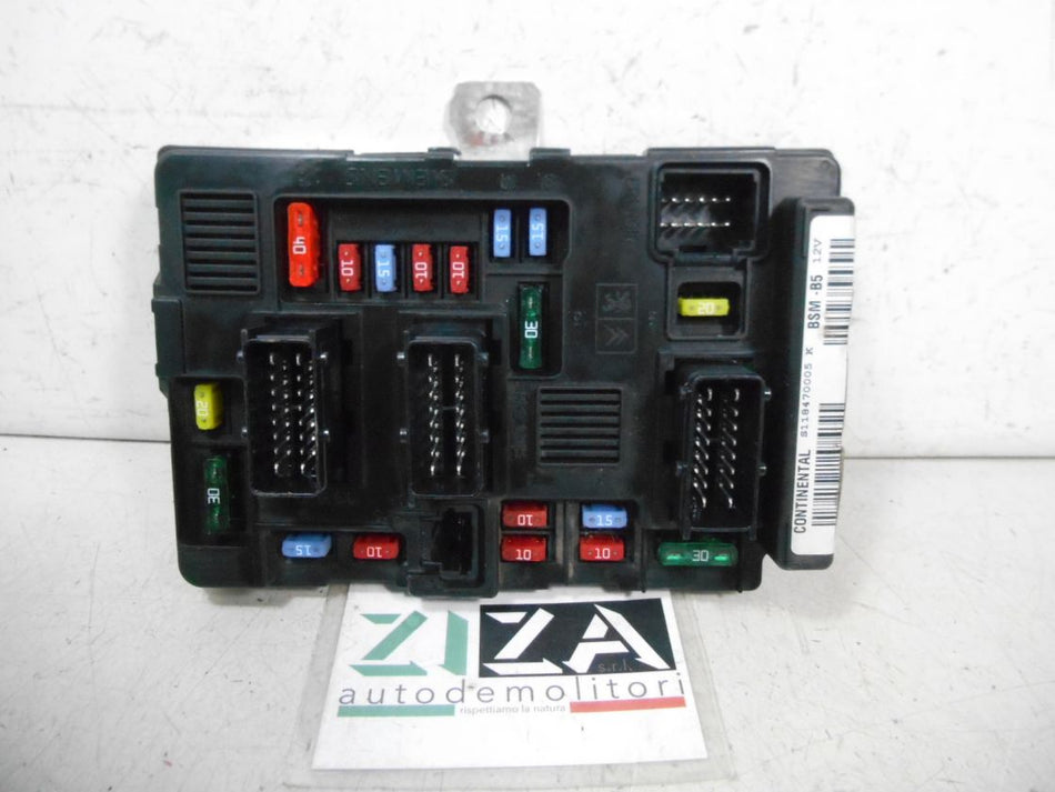 Scatola Fusibili Centralina BSM Citroen Xsara Picasso 1.6 70kw NFV 2004 9650618280