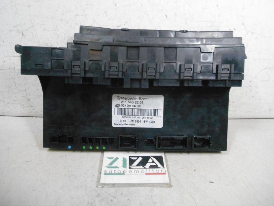 Scatola Fusibili Mercedes W211 SW E320 3.2 130kw 648961 2005 2115452201