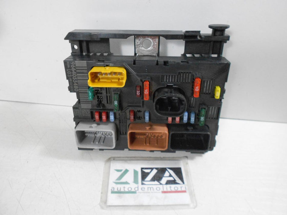 Scatola Fusibili Centralina BSM Citroen C3 2007 9664055480 HW01H SW6E INDP