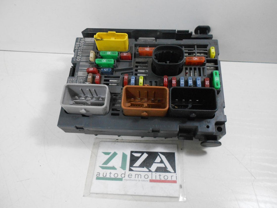 Scatola Fusibili Centralina BSM Citroen Berlingo II 1.6 120cv 5F01 2016 9807028780 IND:M