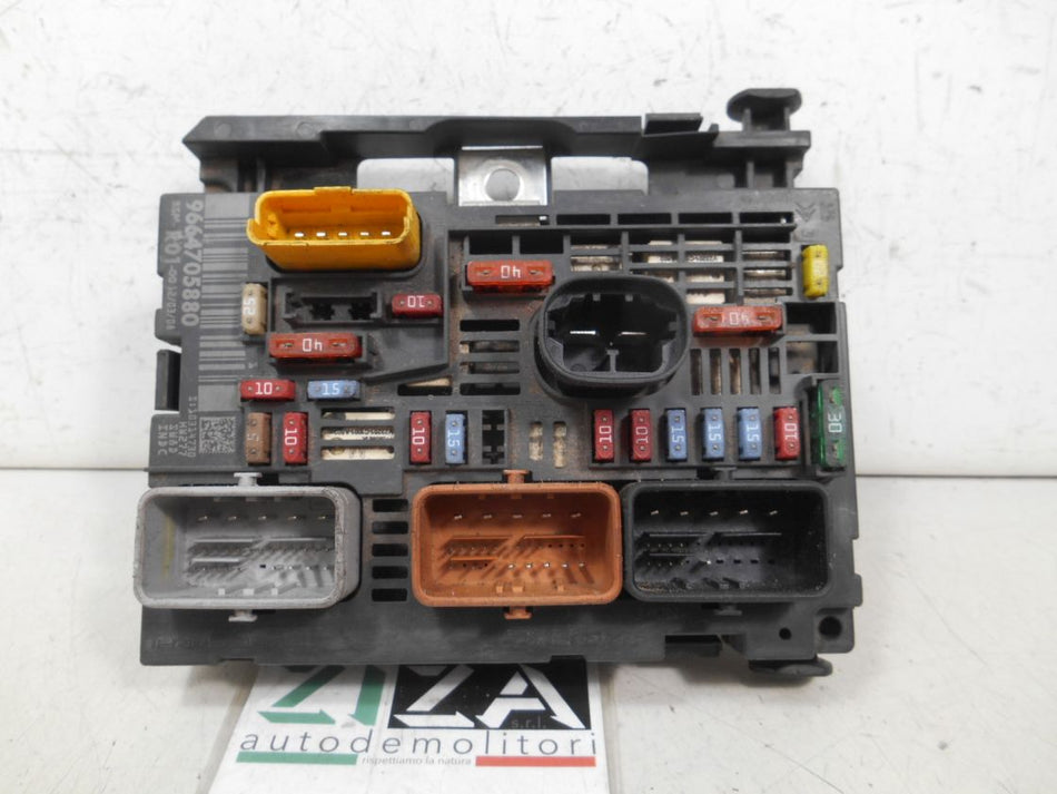 Scatola Fusibili Centralina BSM Citroen C4 Picasso 2010 9664705880 HW277 SW8D INDC