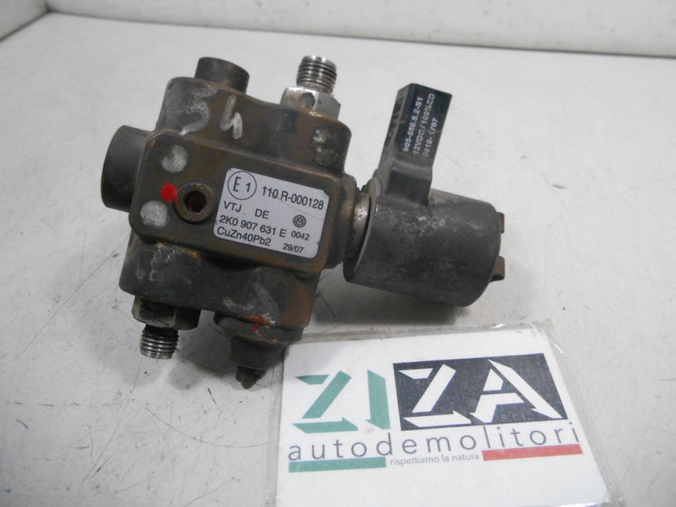 Elettrovalvola Metano VW Touran 2.0 B/Met 80kw BSX 2007 2K0907631E 110R-000128