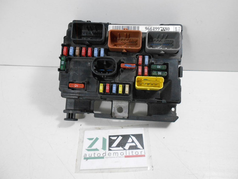 Scatola Fusibili Centralina BSM Citroen C3 I Res 2010 9664997880 HW6 SW7