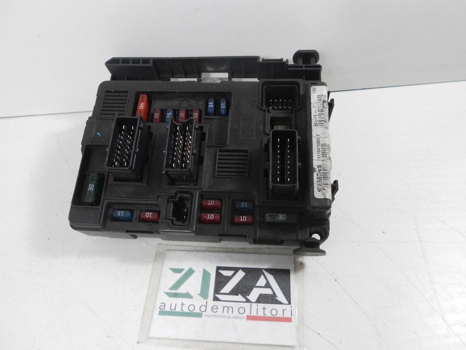Scatola Fusibili Centralina BSM Peugeot 206 2002 9643498880 S118470003E