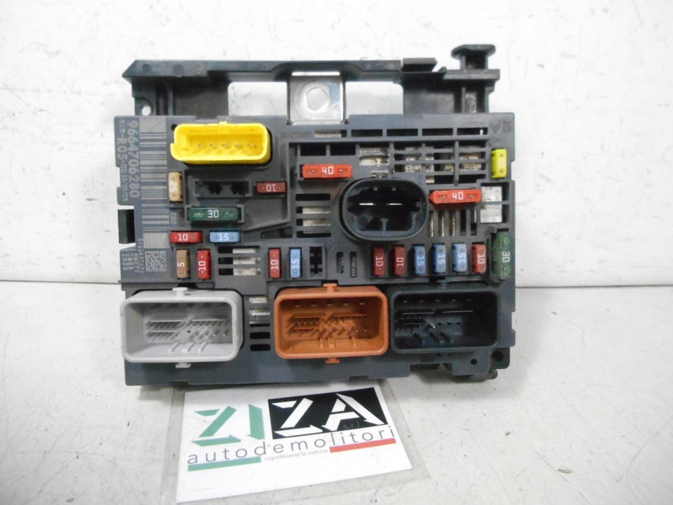 Scatola Fusibili Centralina BSM Peugeot 308 I 2009 9664706280 HW:277 SW:8D IND:D