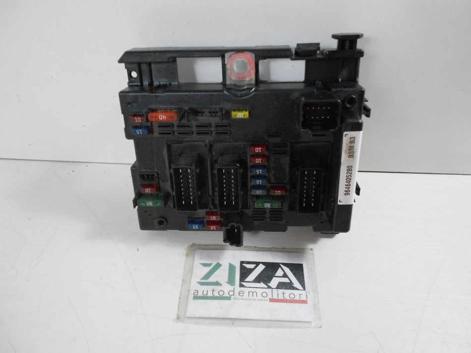 Scatola Fusibili Centralina BSM Peugeot 206 2002 9646405280 IND:D