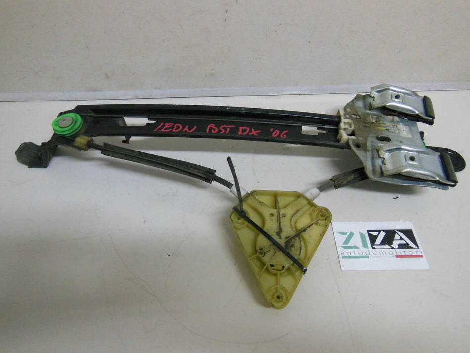 Meccanismo Alzacristalli Posteriore Destro Seat Leon 2007