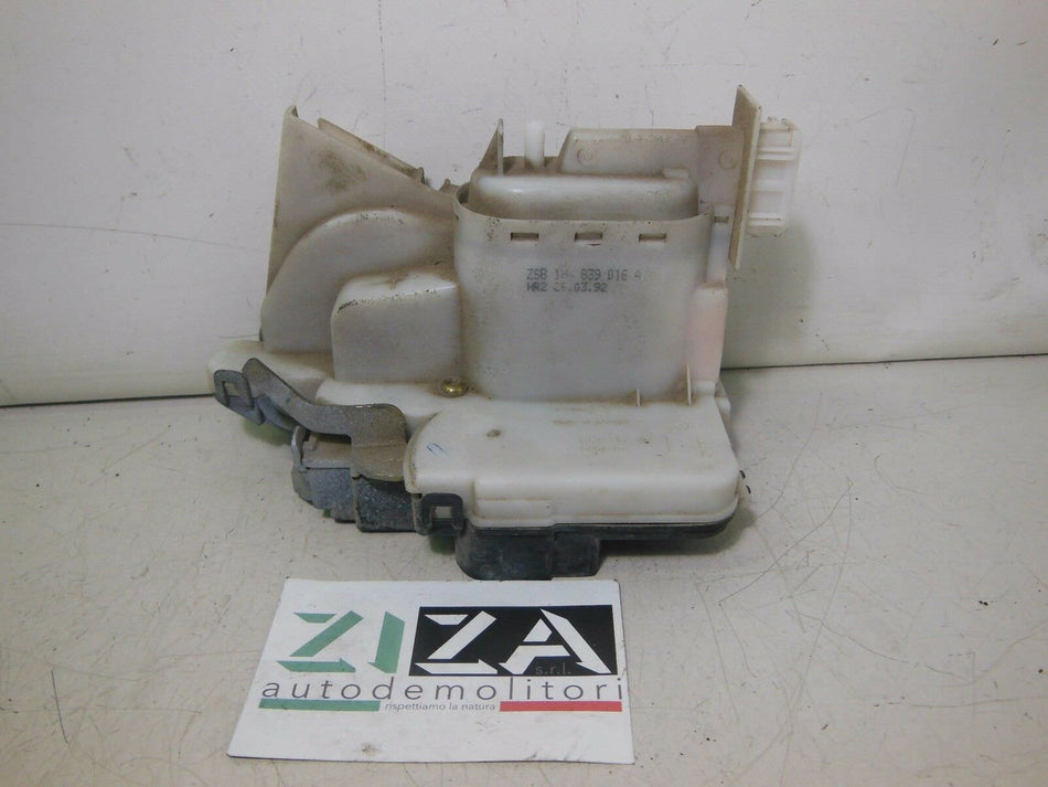 Serratura Elettrica Posteriore Destra VW Golf III 1994 1H4862154 1H4839016A 4 Pin