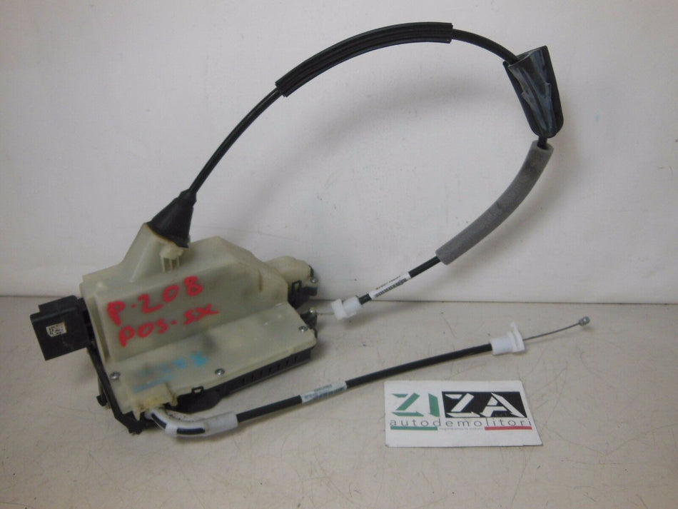 Serratura Elettrica Posteriore Sinistra Peugeot 208 2015 9688080880 6 Pin