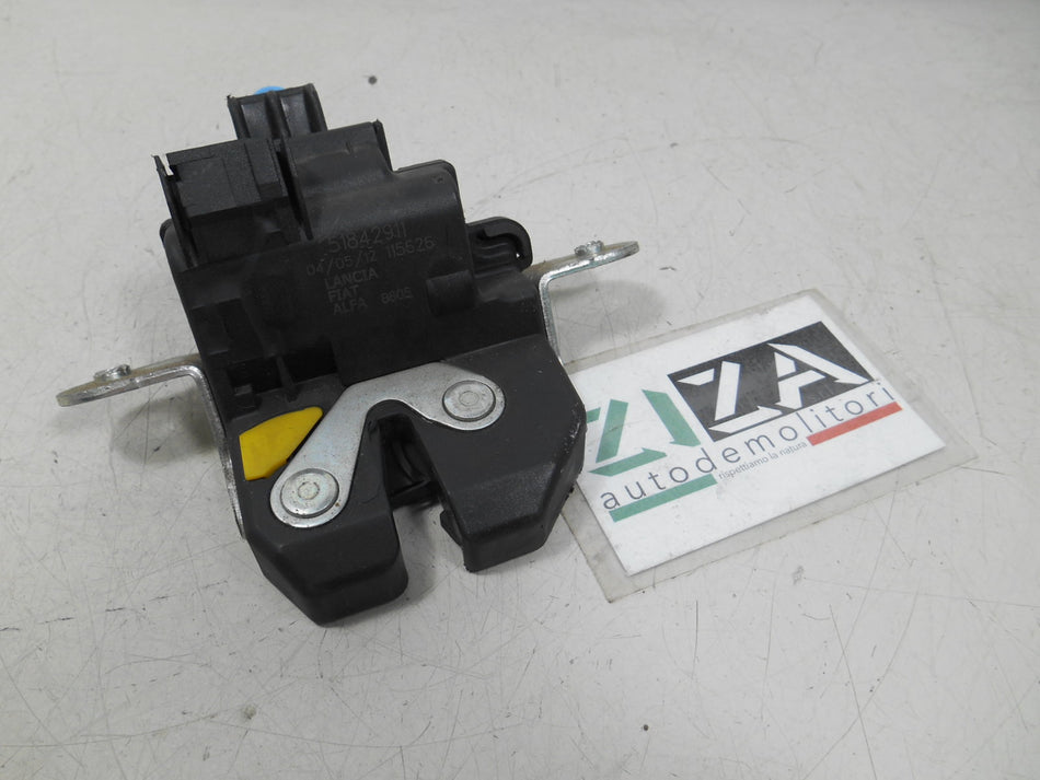 Serratura Elettrica Portellone Posteriore Fiat Panda 319 2012 51842911 4 Pin