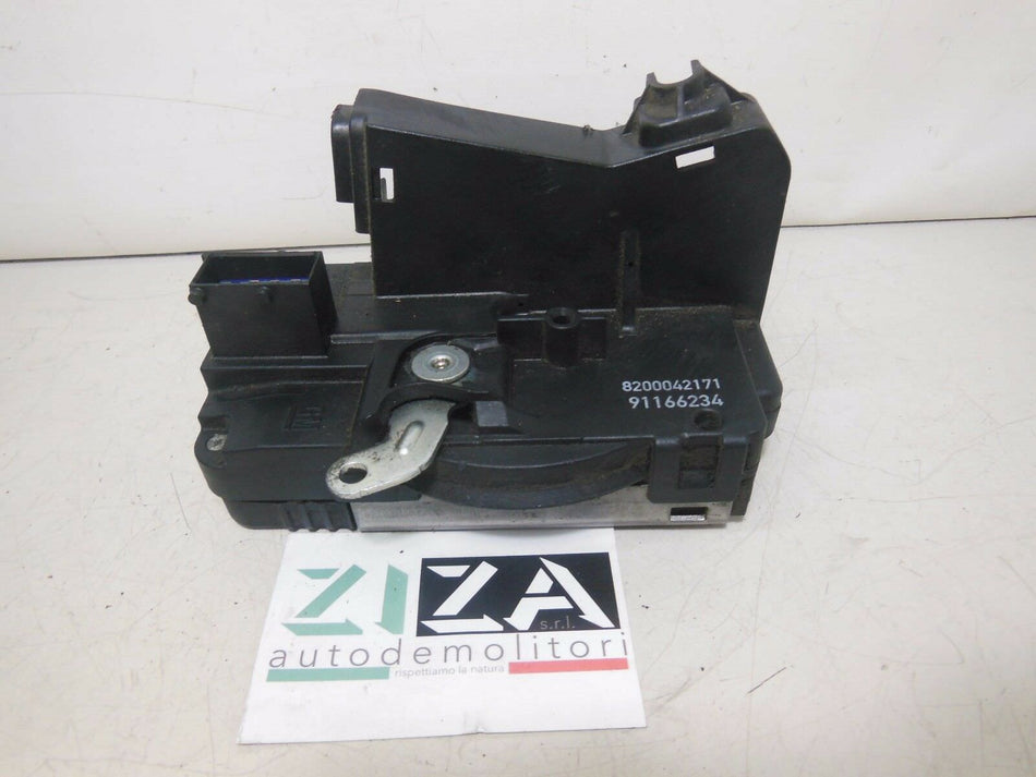 Serratura Elettrica Anteriore Destra Renault Trafic 2004 8200042171 91166234 3 Pin