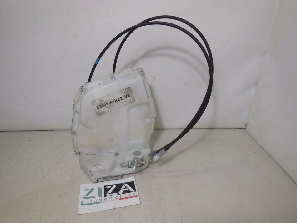 Serratura Elettrica Posteriore Destra Suzuki Splash 2013 82301-51K22 2 Pin