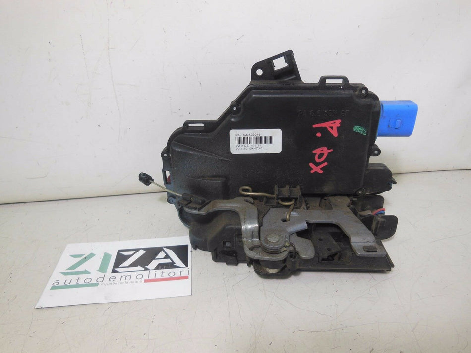Serratura Elettrica Posteriore Destra Skoda Fabia 5J 2010 5J0839016 6 Pin