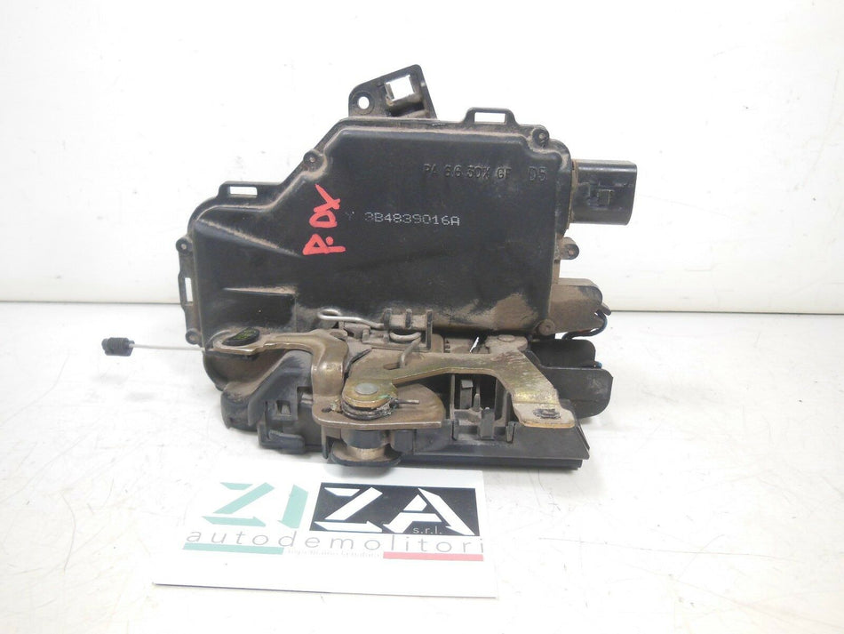 Serratura Elettrica Posteriore Destra Skoda Octavia SW 2000 3B4839016A 6 Pin