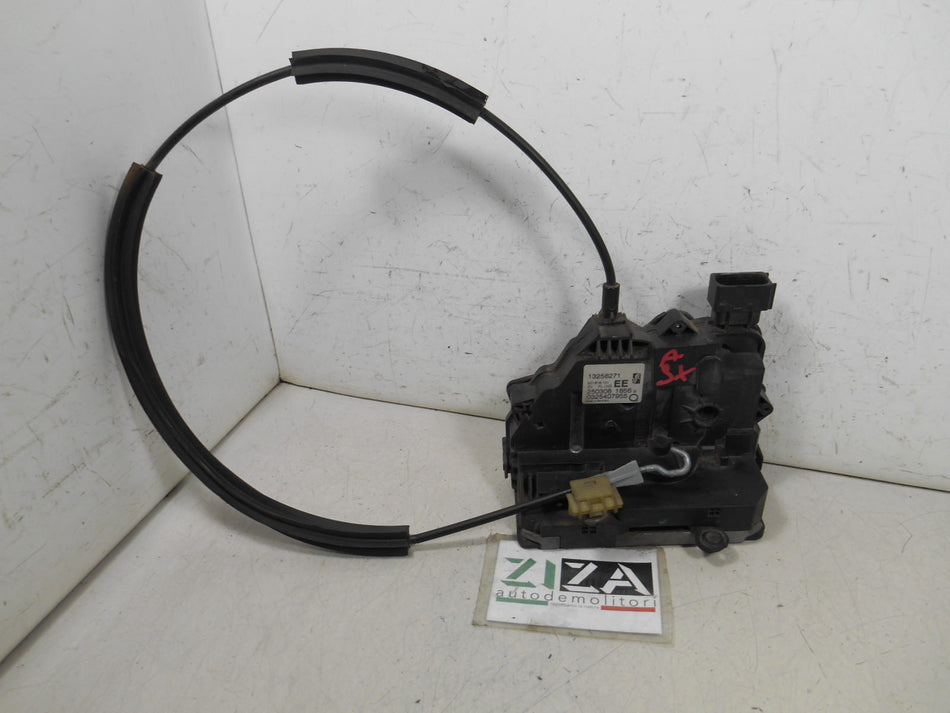 Serratura Elettrica Anteriore Sinistra Opel Corsa D 2008 13258271 3 Porte 6 Pin
