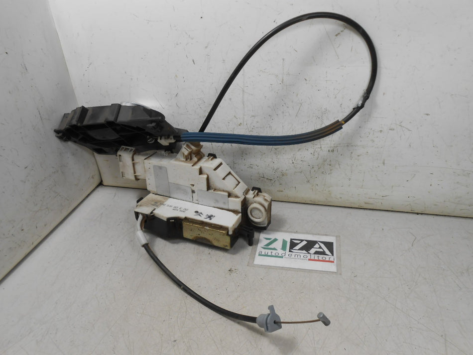 Serratura Elettrica Posteriore Sinistra Peugeot 407 2005 9659854180 6 Pin