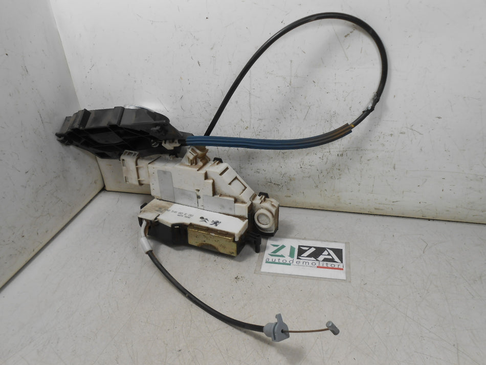 Serratura Elettrica Posteriore Sinistra Peugeot 407 2005 9659854180 6 Pin