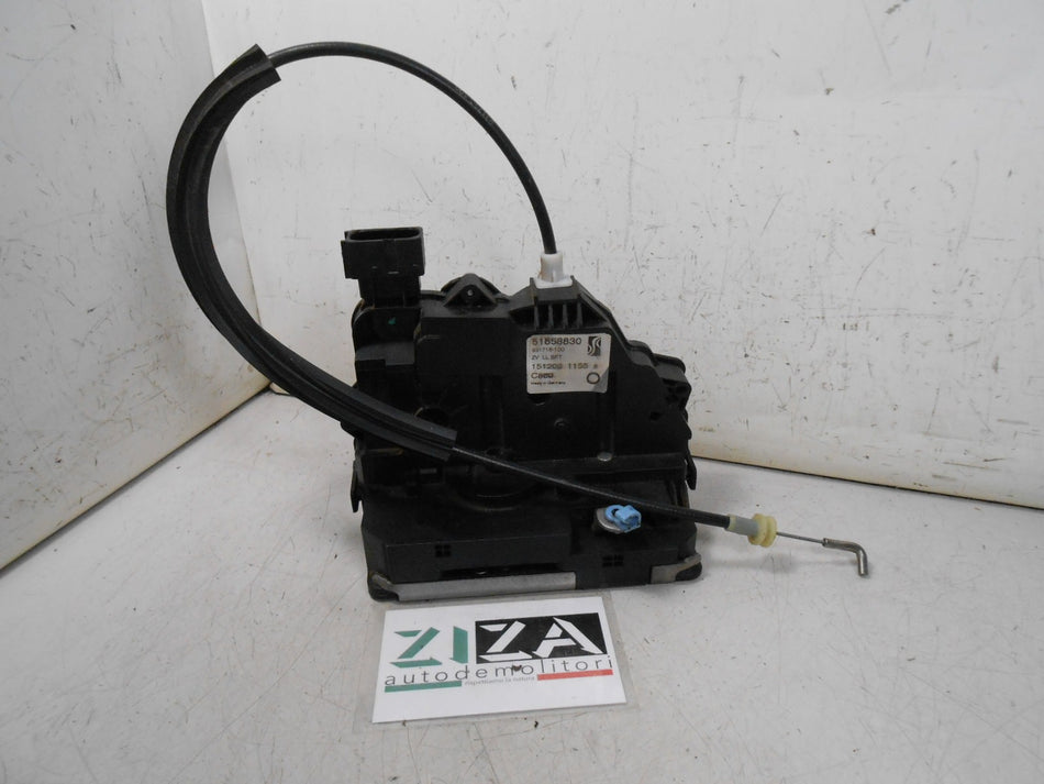 Serratura Elettrica Anteriore Destra Fiat Punto Evo 2010 51858830 6 Pin