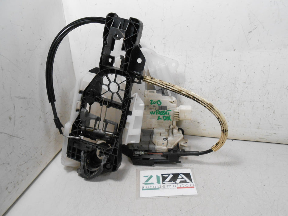 Serratura Elettrica Anteriore Destra VW Passat B7 2012 3C1837016A 7 Pin