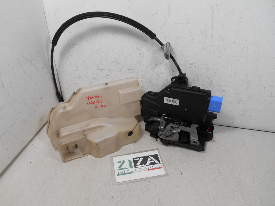 Serratura Elettrica Anteriore Destra VW Touran 2007 3D1837016AC 9 Pin